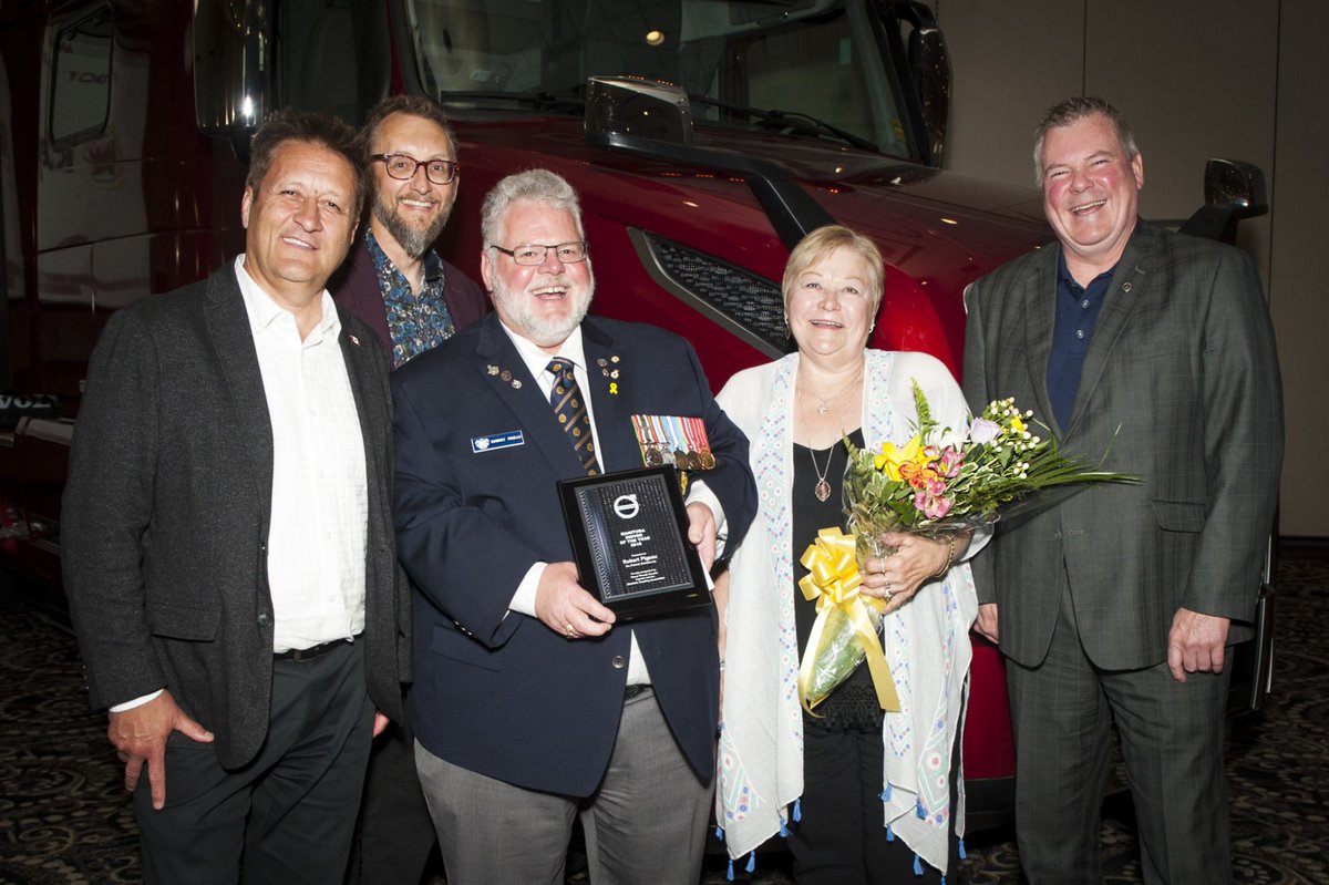 Robert Pigeau is a veteran of the Canadian Armed Forces and a <a href="/BigFreight1948/">Big Freight Systems</a> Million Mile driver who is known for giving back to the community and supporting veterans! Learn more: bit.ly/308YnXW