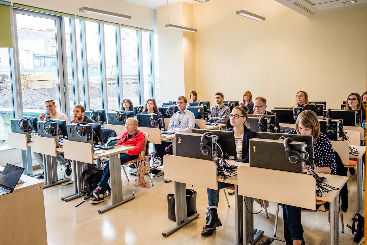 ASzarkowska's tweet image. #ILSAproject multiplier event on interlingual live subtitling at #Intermedia2019Warsaw