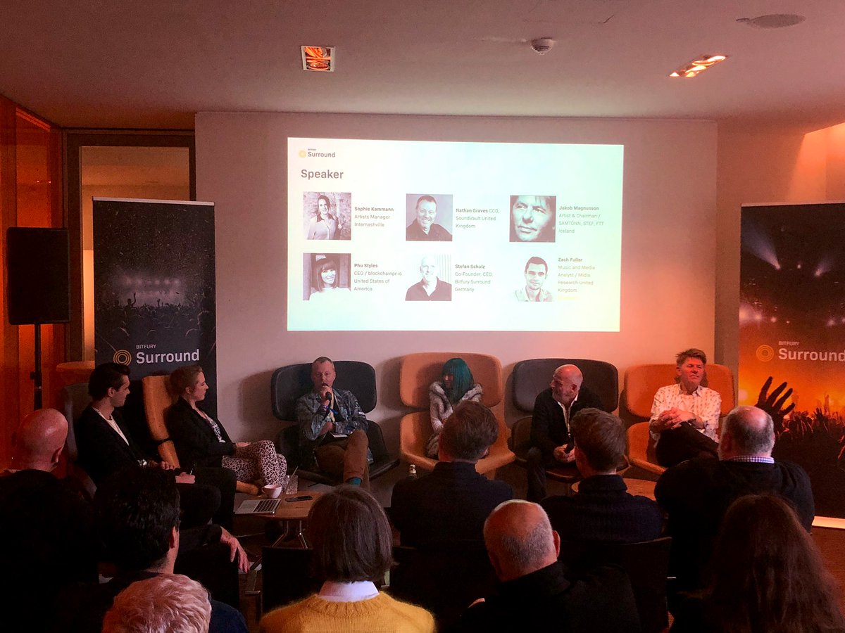 BitfuryGroup's tweet photo. CCO Nathan Graves of @SOUNDVAULTtv was early in the synchronization business, realizing the market to use music that’s already created was only going to grow. Now SoundVault works with YouTube and other platforms to license music for use around the world. @BitfurySurround https://t.co/zGsFpC3a7m