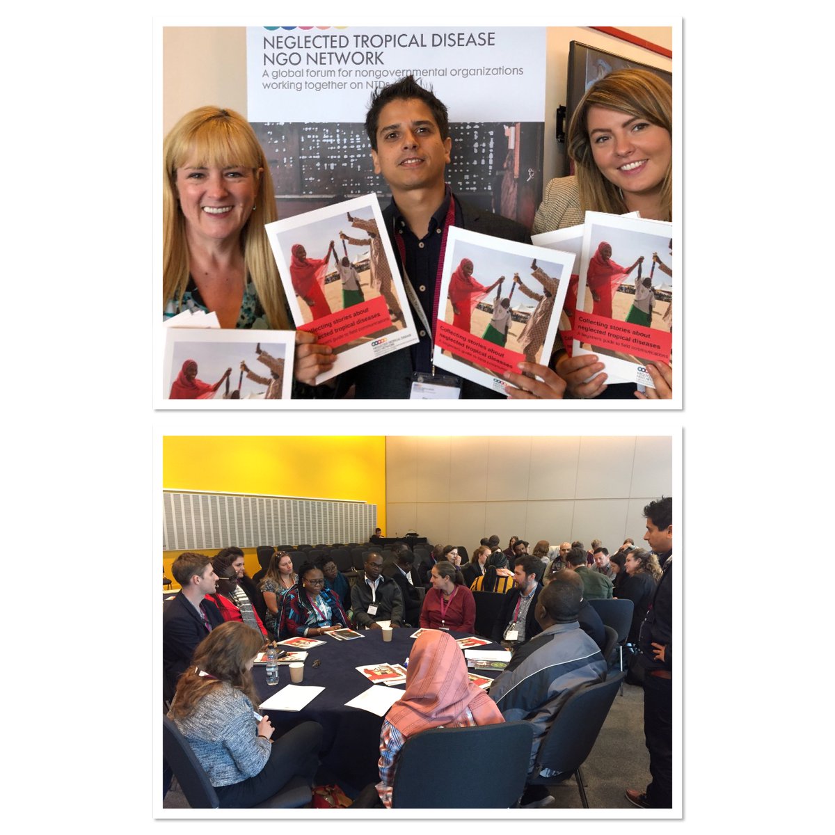 RebeccaMintrim's tweet photo. Thanks to everyone who came to the 'Reporting from the field - communications toolkit launch' today at #NNN2019! It's a pleasure to work with friends from @FredHollows @TrachomaControl @TheENDFund @MENTOR_Hq @MectizanMDP @Cloud9MediaLDN &amp; others. Visit: https://t.co/QwFSVMeNFg https://t.co/0sPGIBCvda