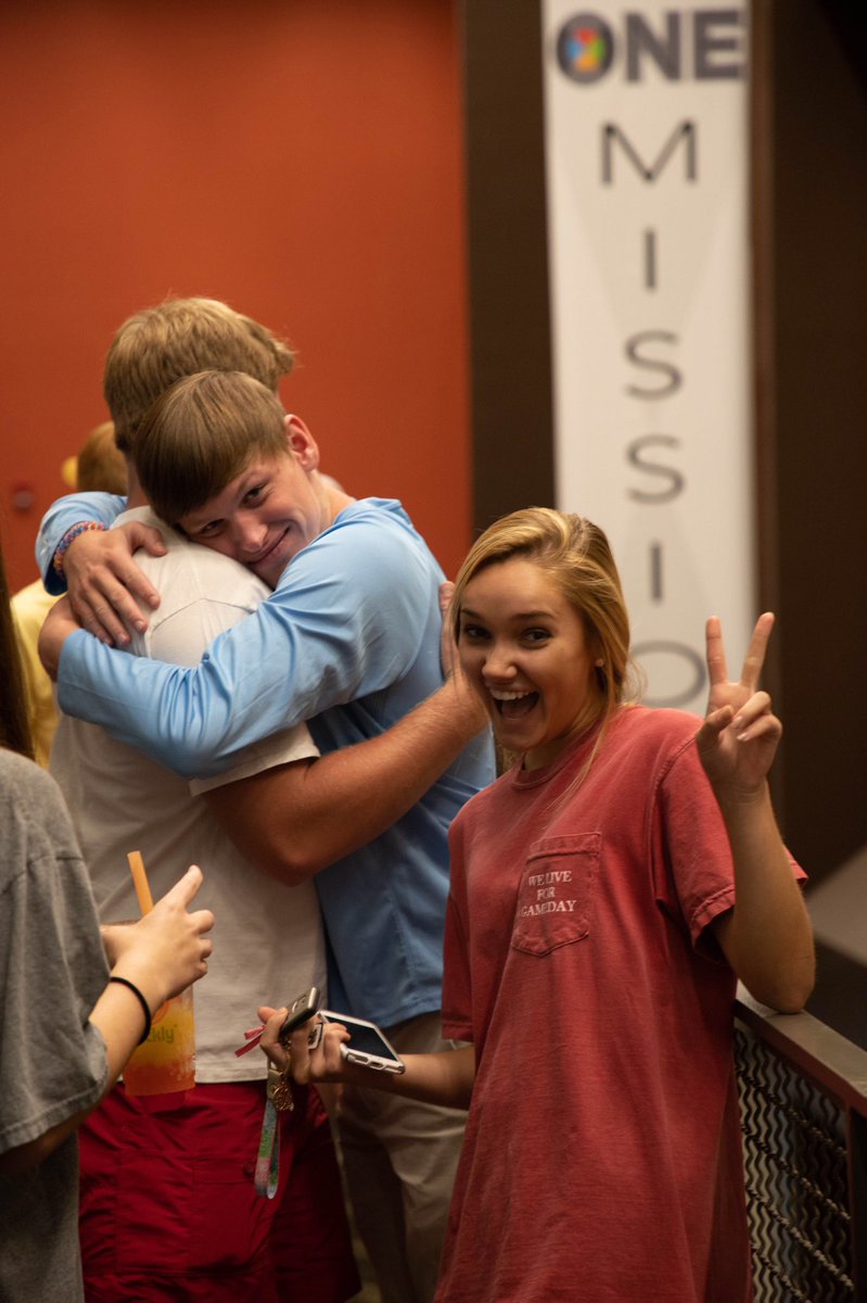 God showed up BIG last night!  Join us in celebrating 9 students who gave their lives to Christ last night!!!!