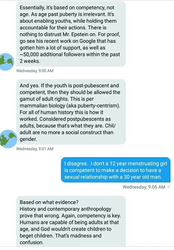 dmills3710's tweet photo. New Push To Normalize Skipping Adolescence & Going Straight To Adulthood Which Would Presumably Include Normalizing Sexual Contact With Actual Adults▫️ Attempts to completely sexualize our children & is illegal in US▫️
“Screenshot is from person who informed us about the book” https://t.co/KkXEkVHX8G