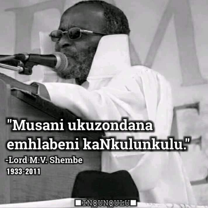 OkaBhesheni's tweet photo. "Cha mntanami ubohlonipha phela ukuze ukhule". #Shembe4 https://t.co/uVSVSxGOXX