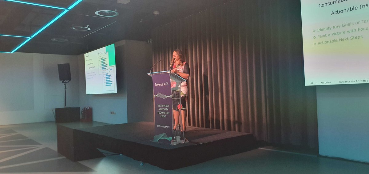 Cognism's tweet photo. Alli Dolan, EMEA Channel Sales Operations Manager at #Forescout, delves further into forecasting and reporting - how can we make our businesses more predictable?
Find out more on our live blog!
https://t.co/iPULnUQ735
#revenueAI19 #funnelitics #techevent #londonevent https://t.co/j7ONRJbYeD