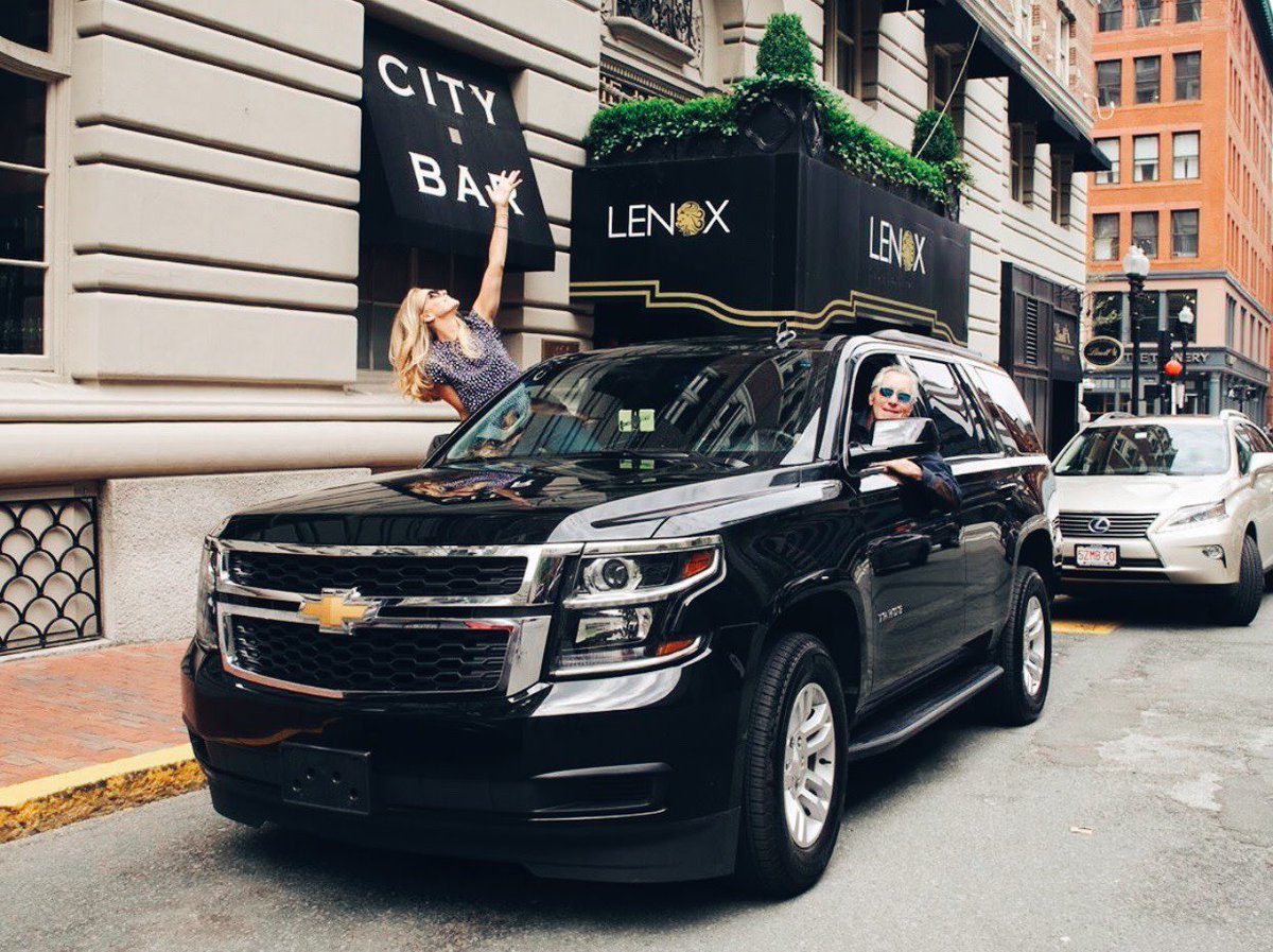 BillyCosta's tweet photo. You know you're fans of the @LenoxHotel when you pull over for a photo like this! #bostonbackbay #lenoxhotel https://t.co/KnVjEdGcY3