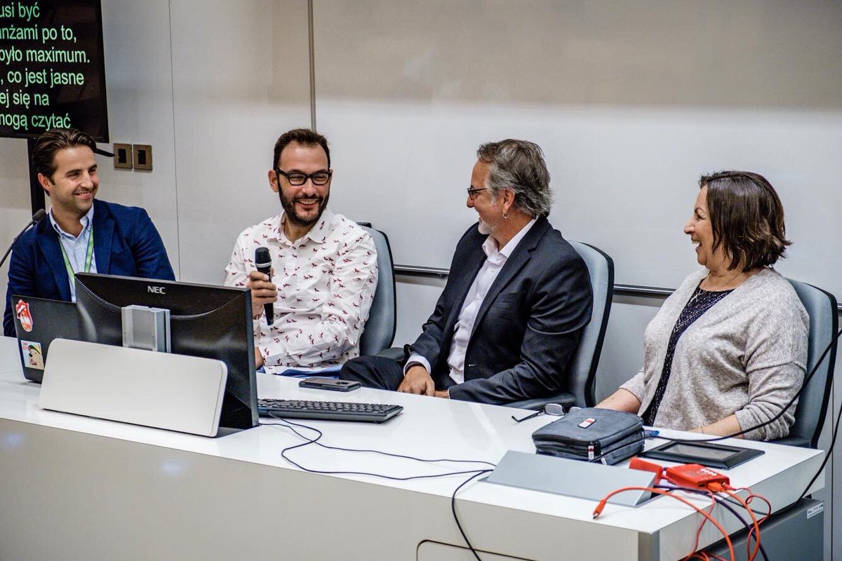 ASzarkowska's tweet image. #ILSAproject multiplier event How to train live subtitlers at #Intermedia2019Warsaw