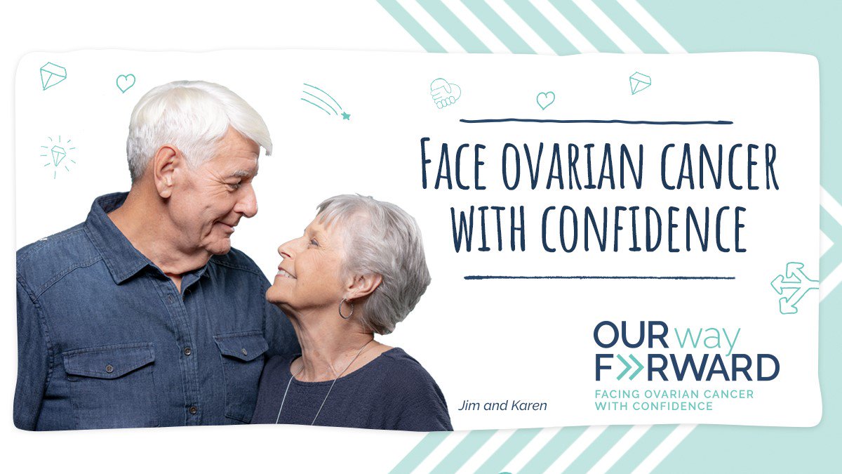 CancerSupportHQ's tweet image. The stories of others with similar experiences are a valuable resource when navigating the challenges of #OvarianCancer. Check out #OurWayForward to hear from people like Karen, an ovarian cancer survivor: ssshare.it/aOAX