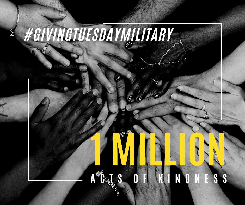 MilSpoOfTheYear's tweet photo. 3 of our 2019 AFI MSOY program branch winners Jessica Manfre, Samantha Gomolka &amp; Maria Reed challenge the military community to show 1 million acts of kindness on Giving Tuesday. Join the movement by visiting https://t.co/1dkC1DOoqC #AFIMSOYFamily #MSOY19 #GivingTuesdayMilitary https://t.co/xz3k9Tbp5i