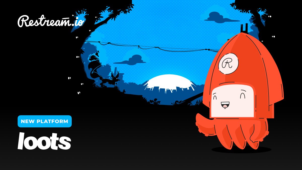 🎉We are excited to announce our partnership with <a href="/loots/">loots.com</a>!

Now you can instantly send your stream to a brand new audience 🤩

Get started by adding Loots to your Restream Dashboard 👉 restre.am/ukZJ