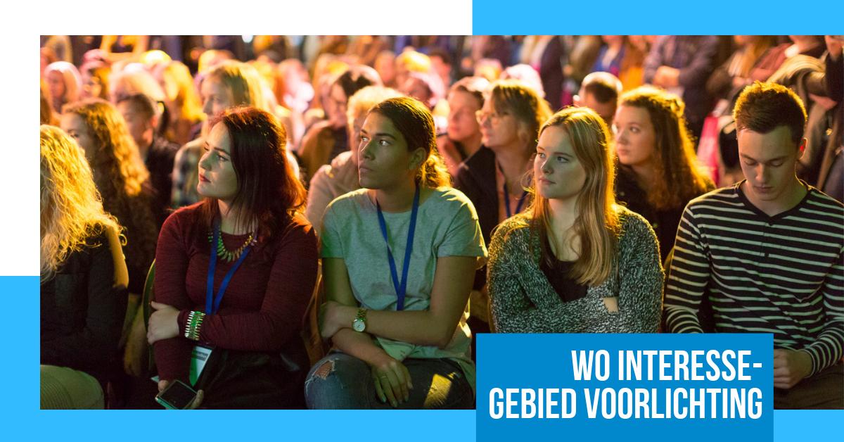Welke studierichting kies jij? Ben jij er al uit? Studenten van universiteiten vertellen in sessies van 30 minuten over verschillende interessegebieden. Bij deze voorlichtingen leer je meer over studiemogelijkheden, beroepen en skills. Bekijk het programma
onderwijsbeurszuid.nl/nl/programma