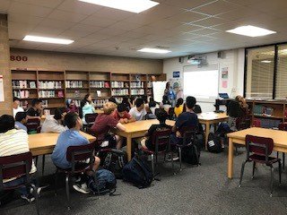 godwin_library's tweet image. Center for Medical Science students learning how to find the best sources for background research.  @rvabmdavis @suzannestockman @hcpslib @GHS_CMS