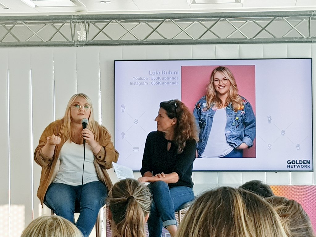 .<a href="/LolaDubini/">Lola Dubini</a> témoigne "grâce a <a href="/RoseCarpet/">Rose Carpet</a> je suis devenue feministe. Je me suis posé des questions auxquelles je n'avais pas conscience auparavant comme la diversité ethnique à l'écran" #InfluenceDay  <a href="/lorealparisfr/">L'Oréal Paris France</a>