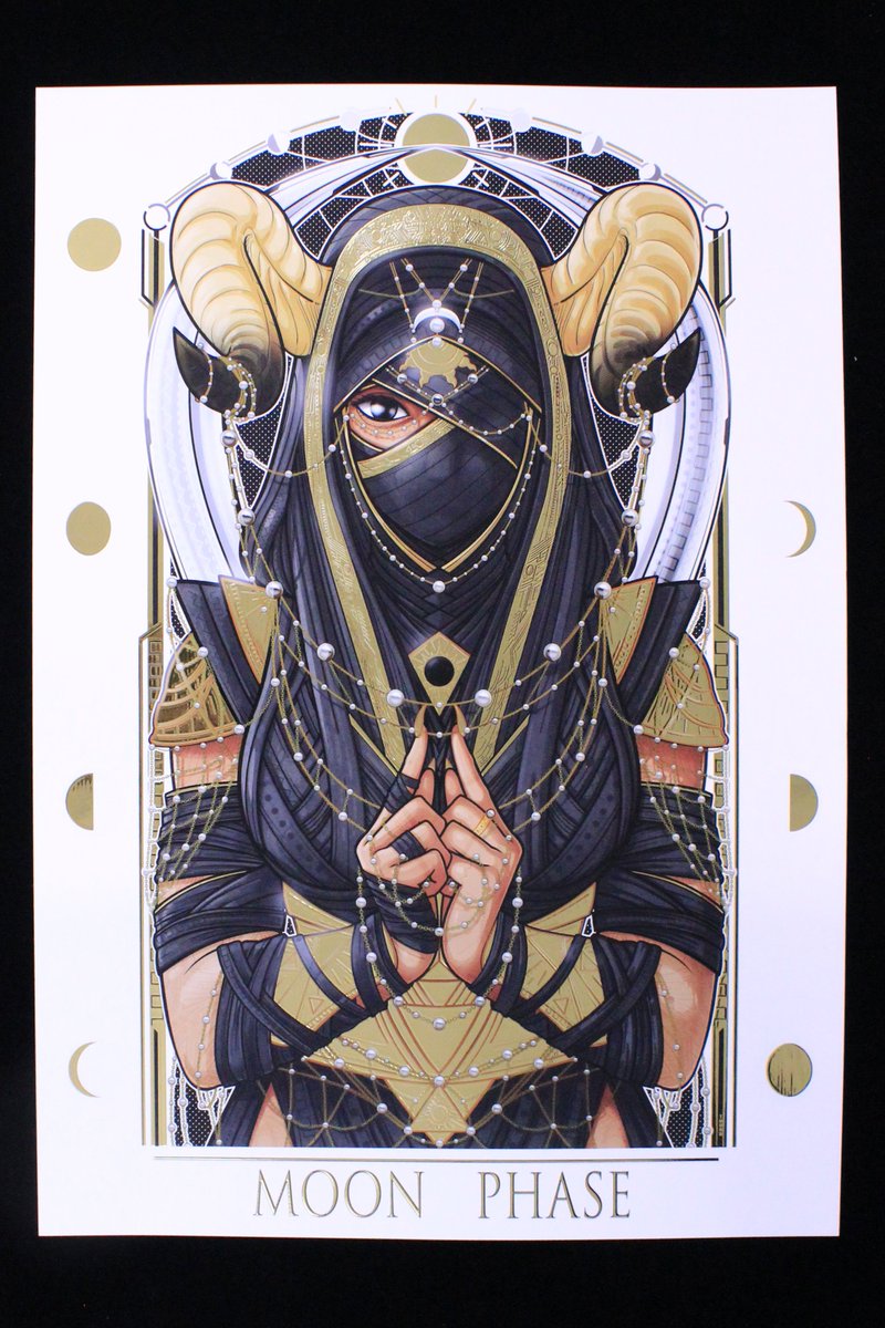 AboutThePrint's tweet photo. @terryhuddlestonart absolutely blew our minds with this print! 🙌 
Check out that stunning #goldfoil and #spotuv

#art #artprint #design #dailydoseofprint https://t.co/9rPl1iraqQ
