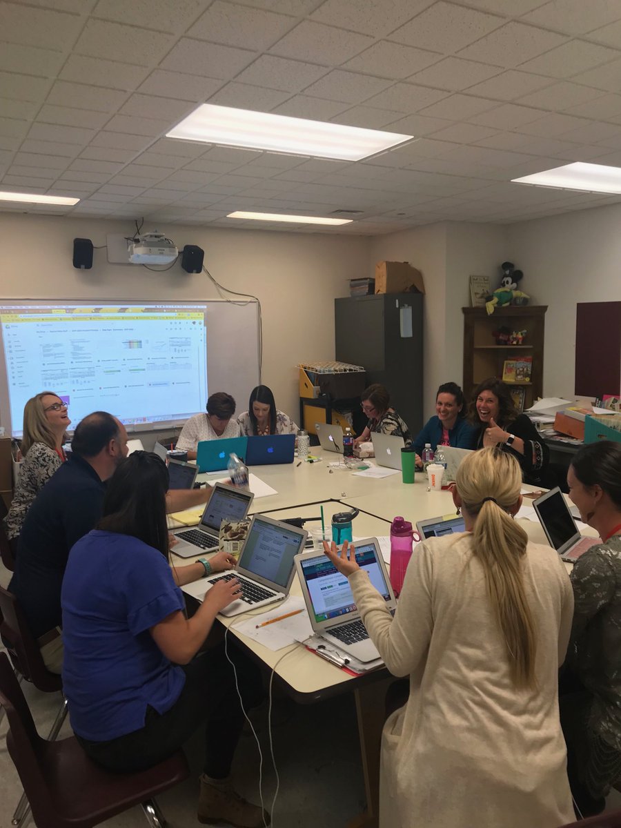 Elementary Data Team Meeting! #sauconLearns ⁦@MrSakelarides⁩ ⁦@cynthia_motter⁩ @SauconValleyES