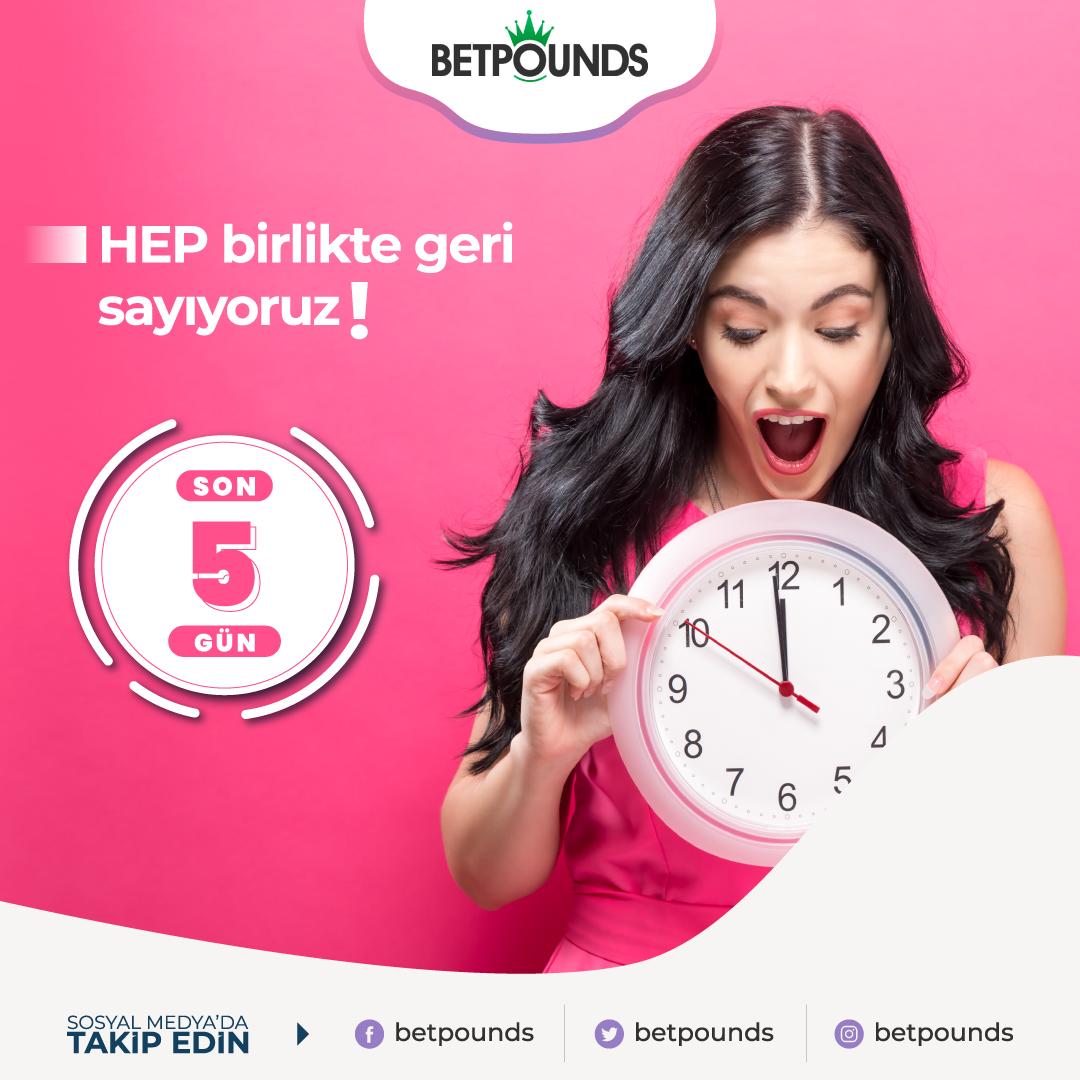 Büyük gün için geri sayım başladı! Büyük gün için son 5 GÜN!

Freebet, Freespinler için şimdiden sende yerini almak istiyorsan link üzerinden hemen KAYIT ol. 

HIZLI KAYIT : bit.ly/2lQybis ---&gt; TIKLA

#bet #bahis #denemebonusu #betpounds #bahiscadisi #Galatasaray