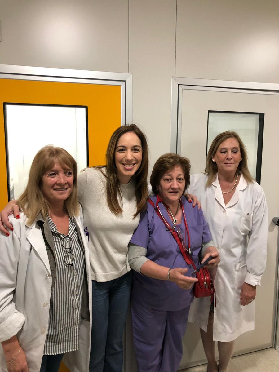 mariuvidal's tweet image. Hoy, con @gustavoposse en el Hospital Municipal Materno Infantil de San Isidro. Escuchar a las familias, médicos y enfermeros es la mejor manera de saber qué hace falta mejorar para que tengan el mejor servicio.