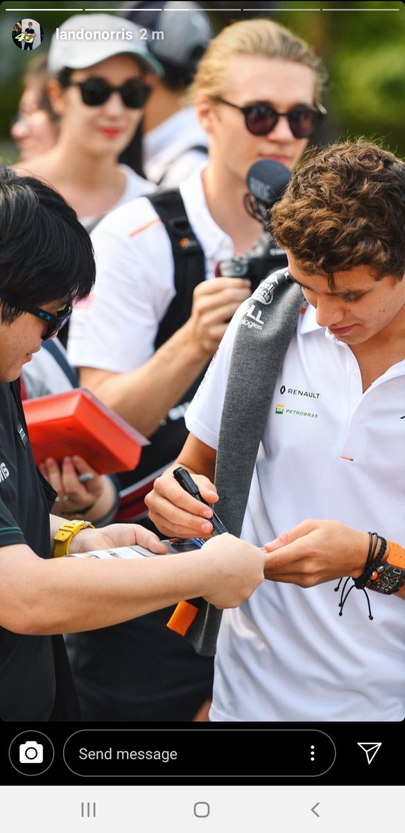 FanClubLN4's tweet photo. Lando in Singapore 🏁

Via - Lando's instagram stories

#landonorris #l4ndo https://t.co/Ufj2icwgC9