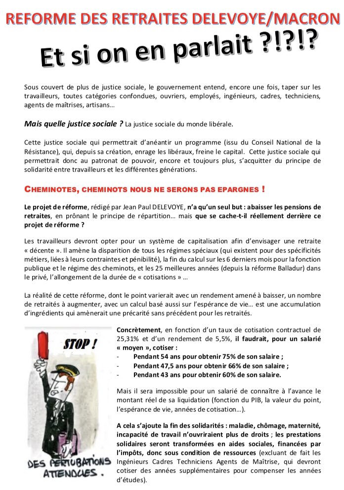 NatachaMalet's tweet photo. #ReformeRetraites le #PCF a des propositions claires de financement pr des pensions dignes. Les cheminots ne seront pas épargnés. Alors rdv pour la 1ère étape de mobilisation le 24. Nos retraites ne se sont pas un coût, le capital oui alors allons piocher là où se trouve l’argent https://t.co/ly4H56yhhh
