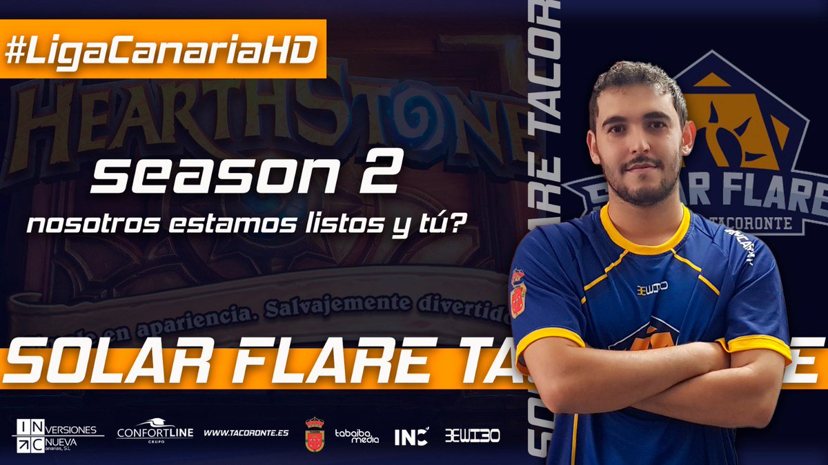SFSolarFlare's tweet photo. #HS | Buenas tardes #Llamaradas, en esta season 2 de @LigaCanaria no iba a faltar nuestro @AgazapadoGG que viene fuerte y centrado para destrozar la liga.

Mucho ánimo y suerte estamos contigo ❤🔥☀️🤗 https://t.co/ts7wcCPDMb