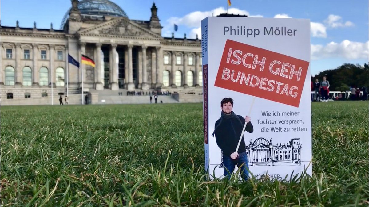 Es ist vollbracht: „Isch geh Bundestag“ ist ab 25. September erhältlich. Und morgen gibt’s dann - pünktlich zu #allefuersklima - meine Rede vorm Bundestag 😎 Ihr dürft gespannt sein ...