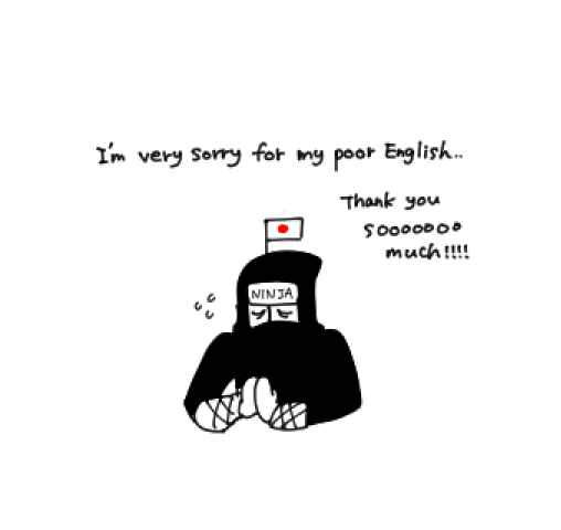 I tried to translate...thank you for the request!!!?沢山まちがってると思う！！！ごめんなさい！！！? 