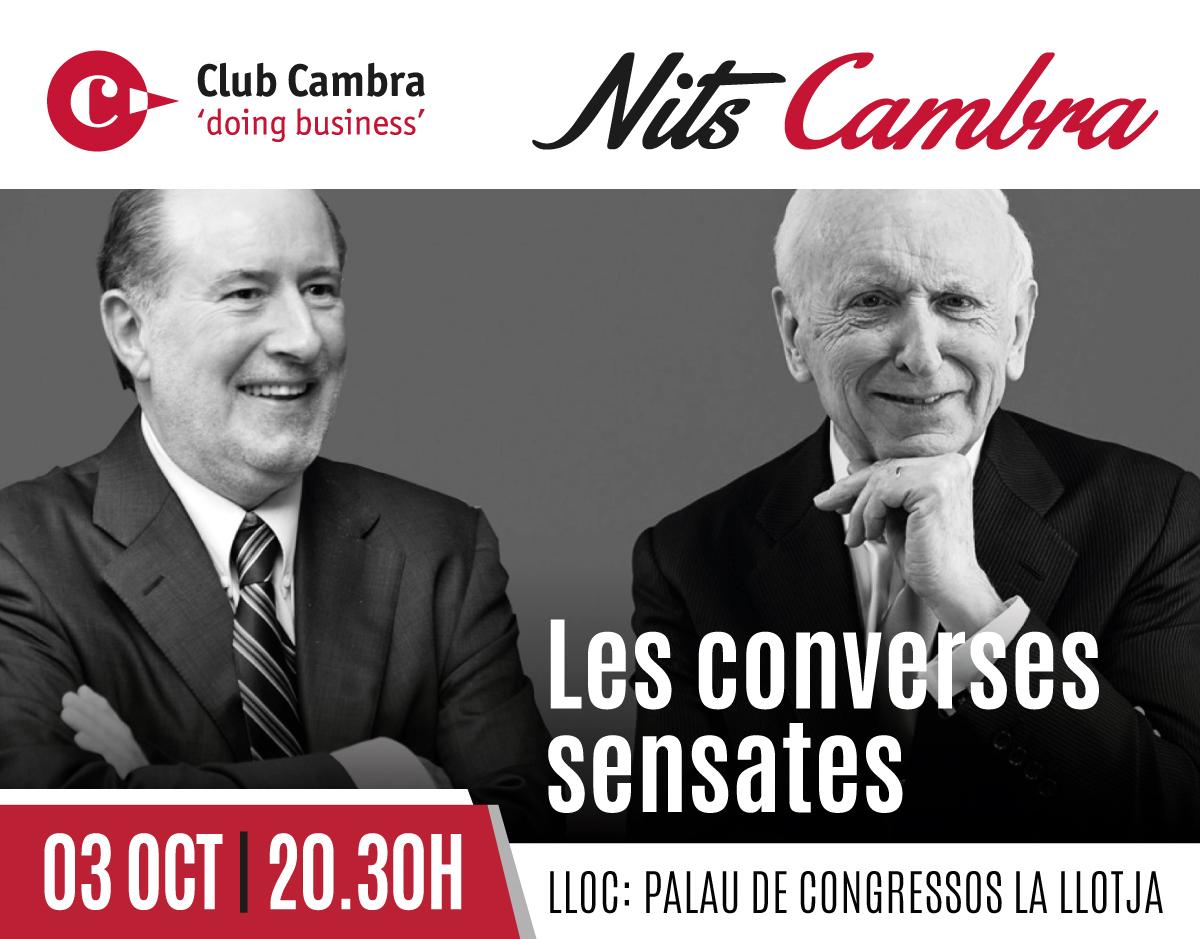 cambralleida's tweet photo. 📣 Tornen les #NitsCambra! El 3 d'octubre, rebrem a la @lallotjalleida a Leopoldo Abadía (@viajeroninja) i Jose María Gay de Liebana (@DeLiebanaCOPE), dos gurus de l'economia que mantindran "Les converses sensates" sobre com està el món. T'ho perdràs? 👔👉 https://t.co/t0w40MrtSP https://t.co/HWa7z3LLa9