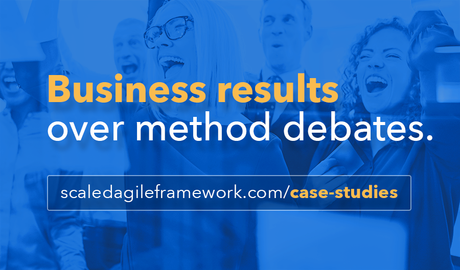 ScaledAgile's tweet photo. “SAFe provided the structure we needed to scale Agile enterprise-wide. It addressed the complexities and gave us the framework for building portfolios, roles, and jobs to achieve our goals for productivity, morale, and quality.”
—Alex Keyter, Standard Bank
https://t.co/9rtJYuCTIe https://t.co/ejrMsabIUI
