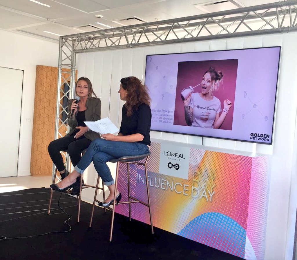 .@roxaneLMP témoigne à son tour "Je pense que toutes les femmes sont féministes. Je me bats pour des causes qui me tiennent à coeur, c'est un combat quotidien. J'ai la chance d'avoir une voix qui porte sur les réseaux sociaux" #InfluenceDay <a href="/GoldenNetworkM6/">Golden_Network</a>