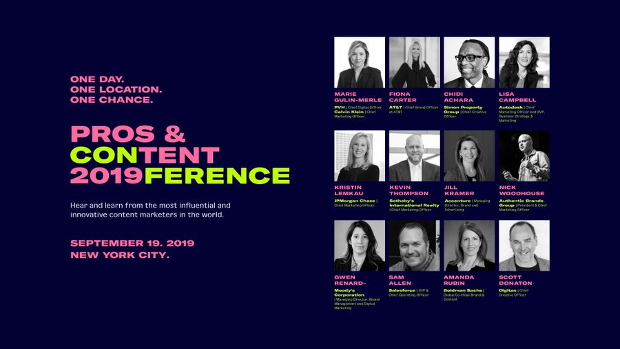 NEA's Liza Landsman joins a stellar speaker lineup at Knotch's #prosandcontent conference today! <a href="/KnotchInc/">Knotch</a>