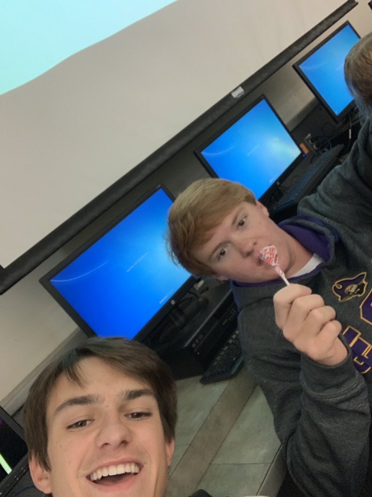 Two absolute guys right here. One a great teacher and influence. The other an ECU commit <a href="/josh_pagac/">Josh Pagac</a> #lollipopmoment