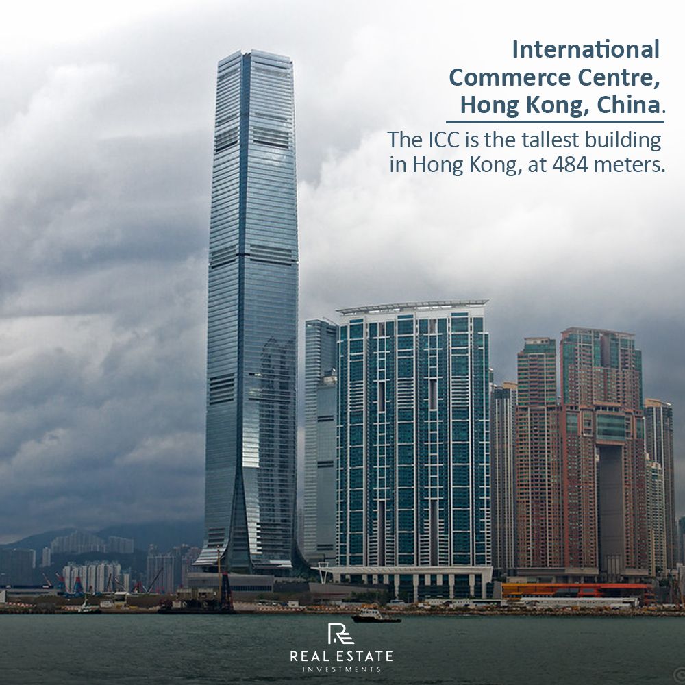 REstateInvest's tweet photo. The International Commerce Centre was the world's 12th tallest building by height,as well as the tallest building in Hong Kong and 6th tallest in China as on June 2019.

#TheInternationalCommerceCentre #HonkKong #China #Asia https://t.co/fLSUvK85ch