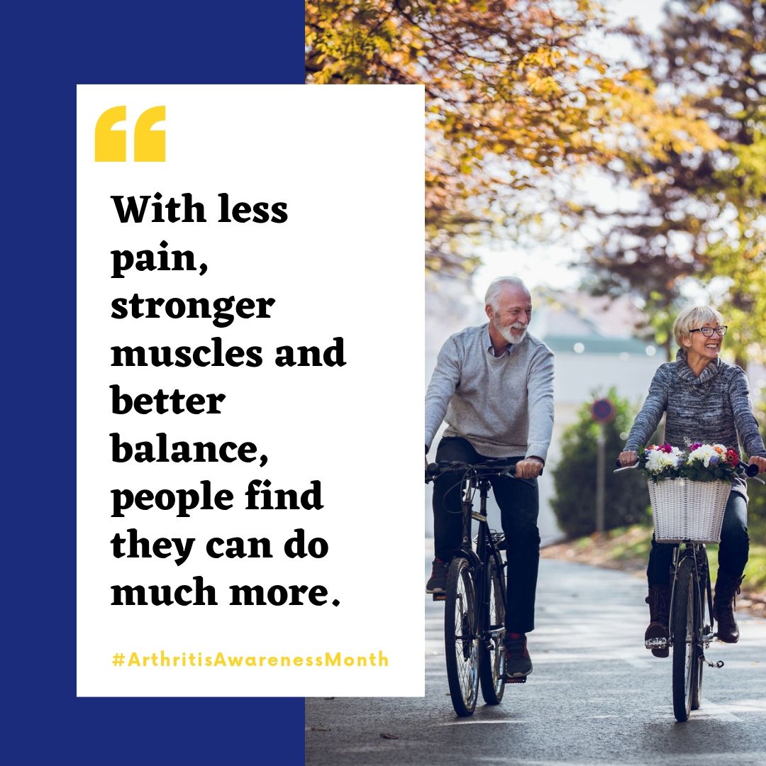ONChiroAssoc's tweet photo. We tend to stop doing the things we love when we’re in pain. By keeping your joints moving properly with chiropractic care, you can get back to doing the things you love painlessly.  https://t.co/ddHReReKRt

#ArthritisAwarenessMonth #Chiropractic #Chiro #OCA #ONChiro https://t.co/yQyXxYQbQ2
