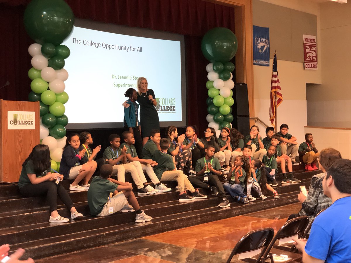 RichardsonISD's tweet photo. RISD launches Dollars For College this morning! Donate to this cause and help our youngest students start a college savings account that will help guide their future success! #NTxGivingDay #RISDsaysomething https://t.co/Y58p71pQcL
