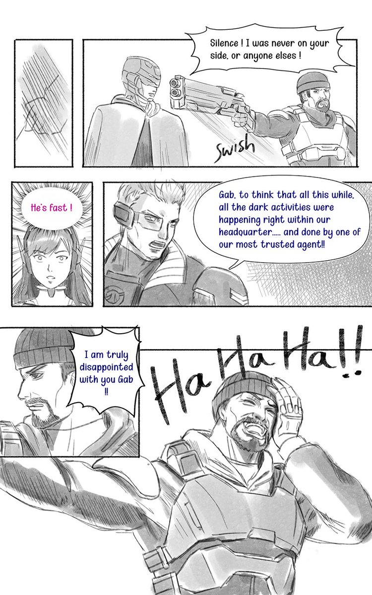 My panel art for my #Overwatch webtoon. It's a little messy i think.... 
You can read it here: https://t.co/IPMb1m8c76 