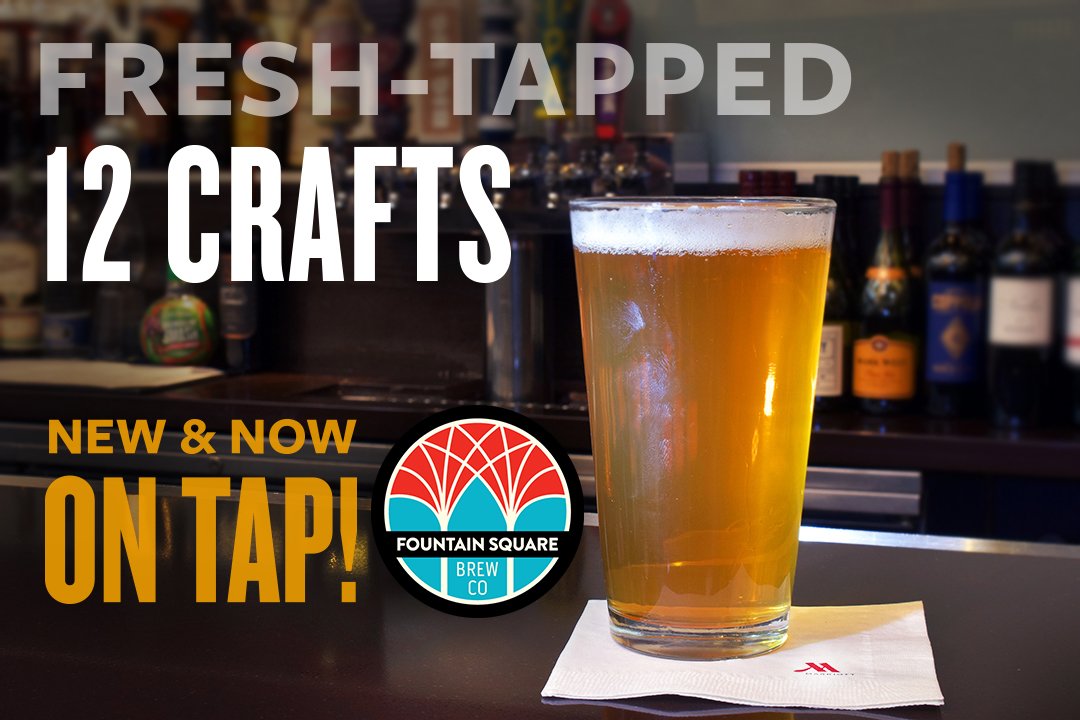 We have a local IPA from <a href="/FountainSqrBrew/">Fountain Square Brew</a> on tap! Hit the Skylight Bistro &amp; Wine Bar and find <a href="/trulyseltzer/">Truly</a> along with 10 other beers on tap 
#SkylightBistro #CraftBeer #BeerOnTap #Indianapolis #VisitIndy <a href="/IndyCraftBrew/">Mike Lawton</a> <a href="/DrinkIndiana/">Drink Indiana Beer</a>
