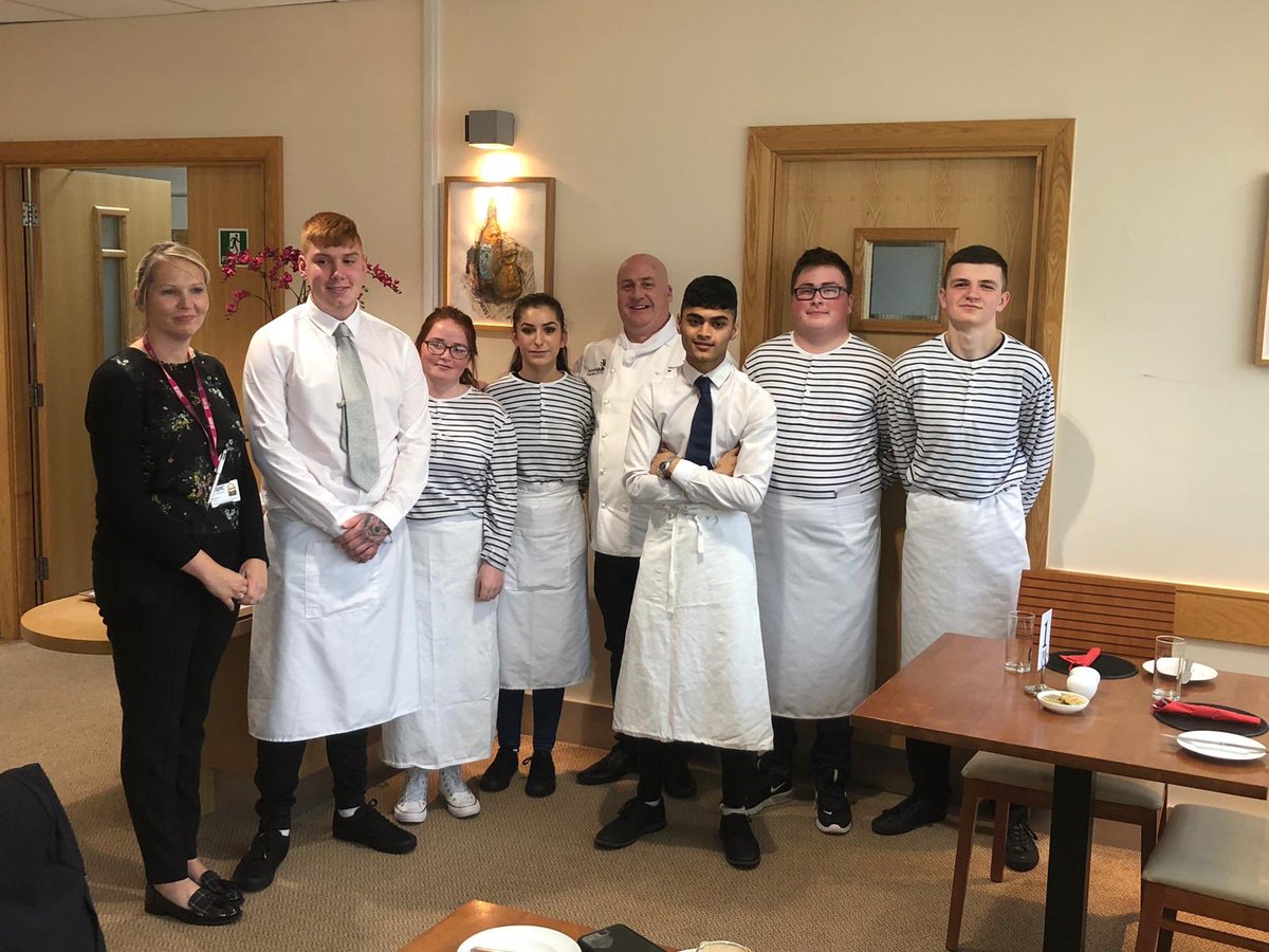 Thank you to the wonderful students at <a href="/S_ERC/">South Eastern Regional College</a> for our delicious lunch! Wonderful food and wonderful service...can you believe they are only 2 weeks into their first year of college?