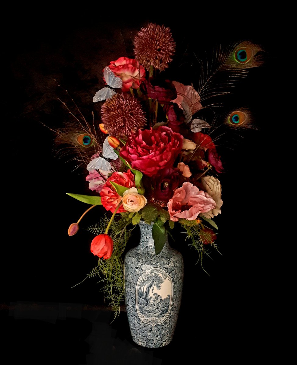 Gratis toegang bij demonstratie bloemschikken in de Gouden Eeuw tijdens de historische informatie markt <a href="/HAWestland/">Archief Westland</a> gemeentehuis Verdilaan Naaldwijk 28 september 2019. bloemstylistbiancavreugdenhil.nl/423530235