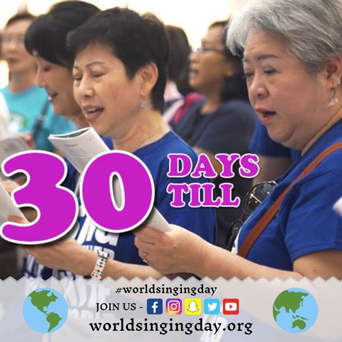 Click ‘Going’ and sing along with the world on October 19, 2019.
facebook.com/events/2075992… 
WorldSingingDay.org