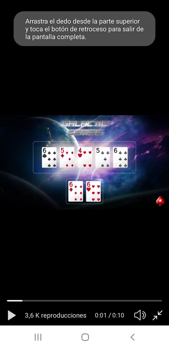 estelapd's tweet photo. @PokerStarsSpain Shantell89 #GalacticSeries https://t.co/FQy1gJV6vc