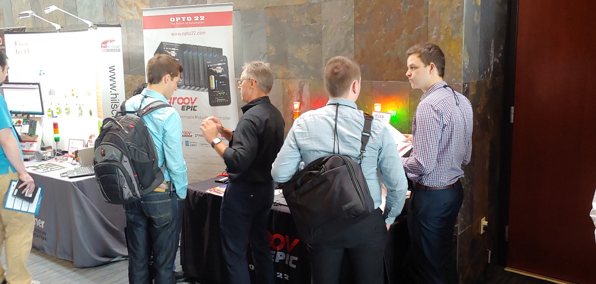 opto22's tweet photo. Last day at @InductiveAuto Ignition Community Conference #ICClimitless. See how groov EPIC now gives you more #Ignition options! https://t.co/lq0EshpiV0 https://t.co/RnB0lXW2fe