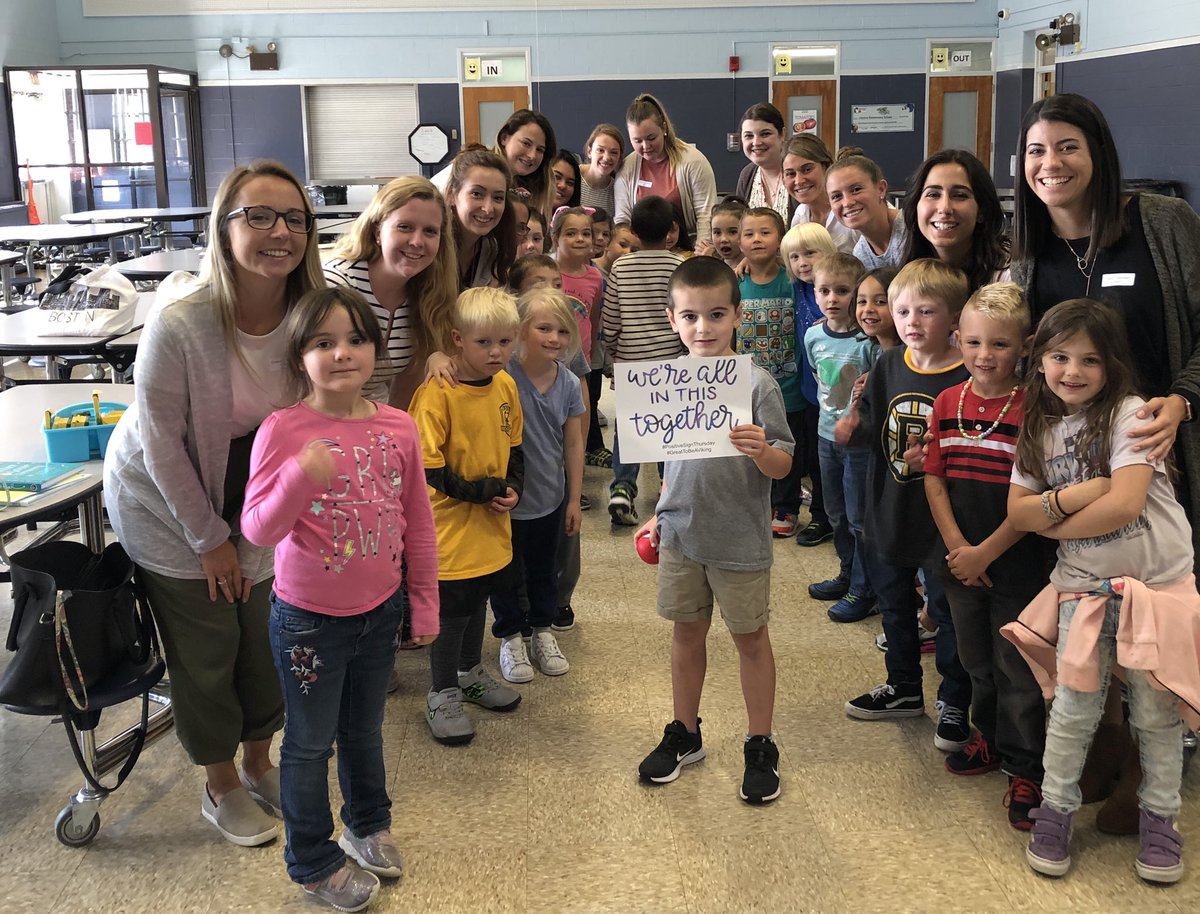 mstelless's tweet photo. We’re all in this together #PositiveSignThursday #GreatToBeAViking #CollegeFriends #BSU https://t.co/uA3rXPrM7x