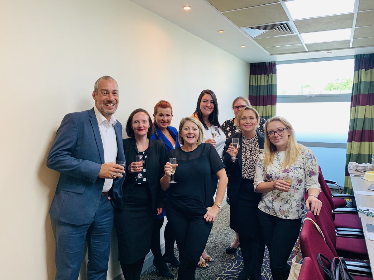 So lovely to see my “IHG BIRMINGHAM FAMILY” today at the Holiday Inn Birmingham Airport - NEC 
Thank you Emma for lunch and Ewelina and Ruth for the champagne to toast the future!! 
I’ll miss you all, but sure I’ll see you all again very soon 🥰 xxx