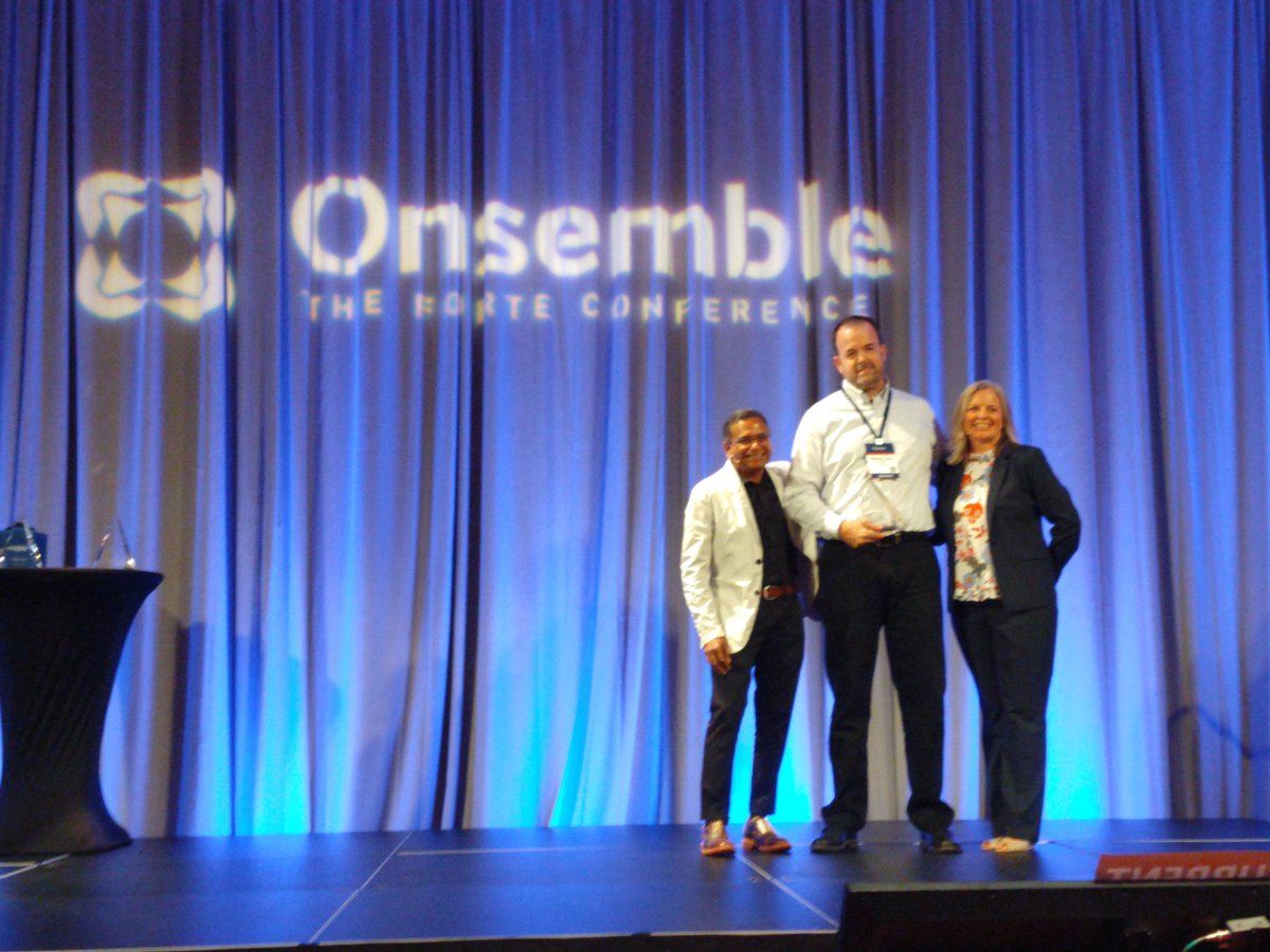 AgriG8r's tweet photo. Congrats to Joe Stokes from the UF Office of Clinical Research for receiving the Onsemble Rock Star Award for significant contributions to clinical research administration community!!! #UFResearch https://t.co/V8Ls6B9xrr