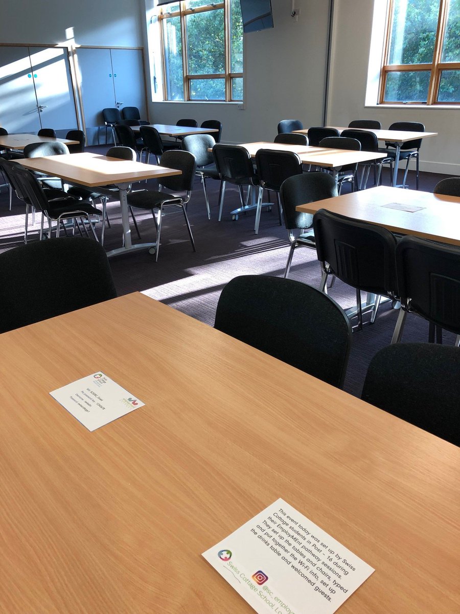 Our school-based 'supported internship' group planned, prepared, setup, and welcomed the <a href="/ChallengePartnr/">Challenge Partners</a> delegates from reception up to the conference room! #HighExpectations #PathwayToEmployment #Proud