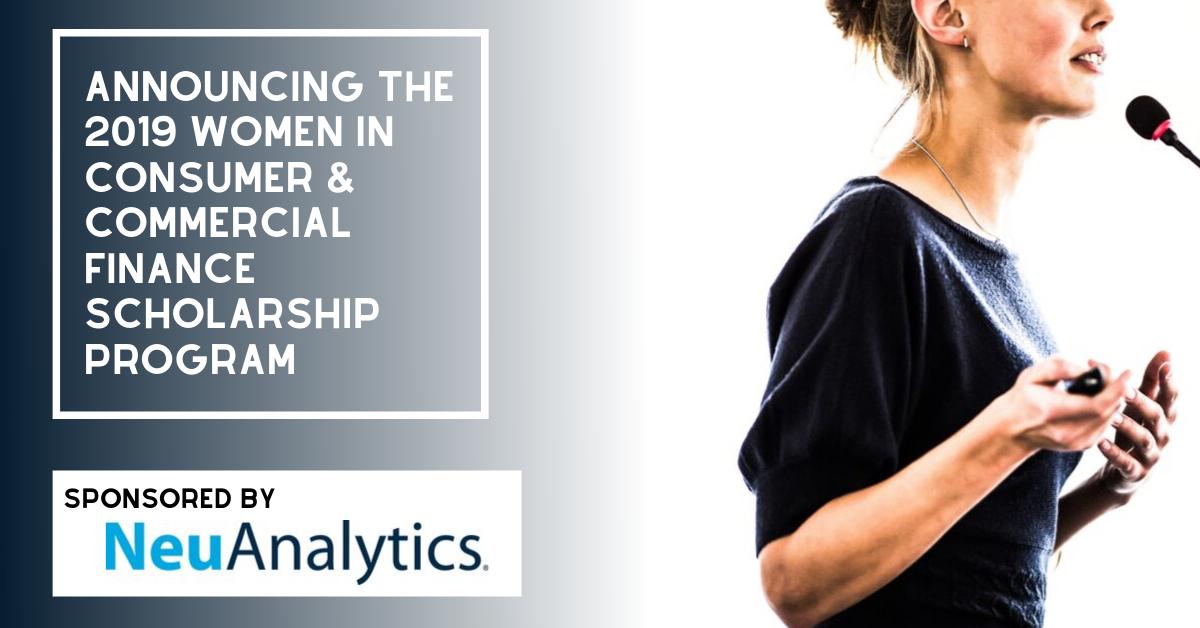 We're working with NeuAnalytics to give TWO SCHOLARSHIPS to go to Women in Consumer &amp; Commercial Finance! Know someone deserving? It that person you? Learn more and submit your nomination today! bit.ly/2kq1pEh #WCCF #insideARM #EmpoweringWomen