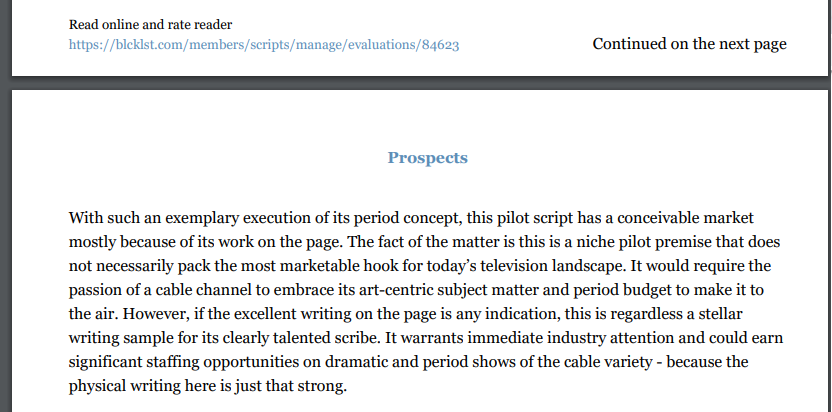 Barrytvwriter's tweet photo. A bit of validation from @theblcklst  for my script which has been selected for #CatalystFestival19 #CatalystContent #CatalystStories . I am so stoked. Thanks also to @catalystories 😝 https://t.co/I6NVmRpSSS