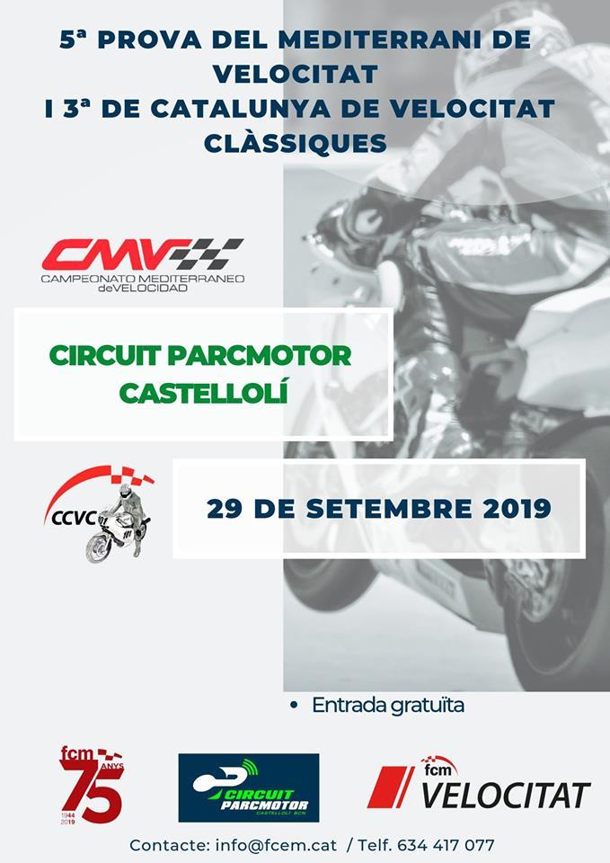 PratsBerta's tweet photo. 📅El pròxim cap de setmana, 28 i 29 de setembre, cursa de velocitat Mediterrani i clàssiques a @Parcmotor Castellolí🏍💨💨
Per reserves de box, truqueu-me al 634 417 077🕌😜
@FCMotociclisme https://t.co/ShfvAw0L2O