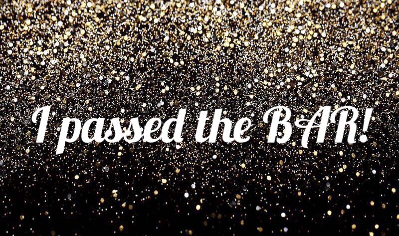 GorhamPg's tweet photo. I passed the Bar Exam today! 🥂 One and done! ✅ https://t.co/hrYNk8FH97