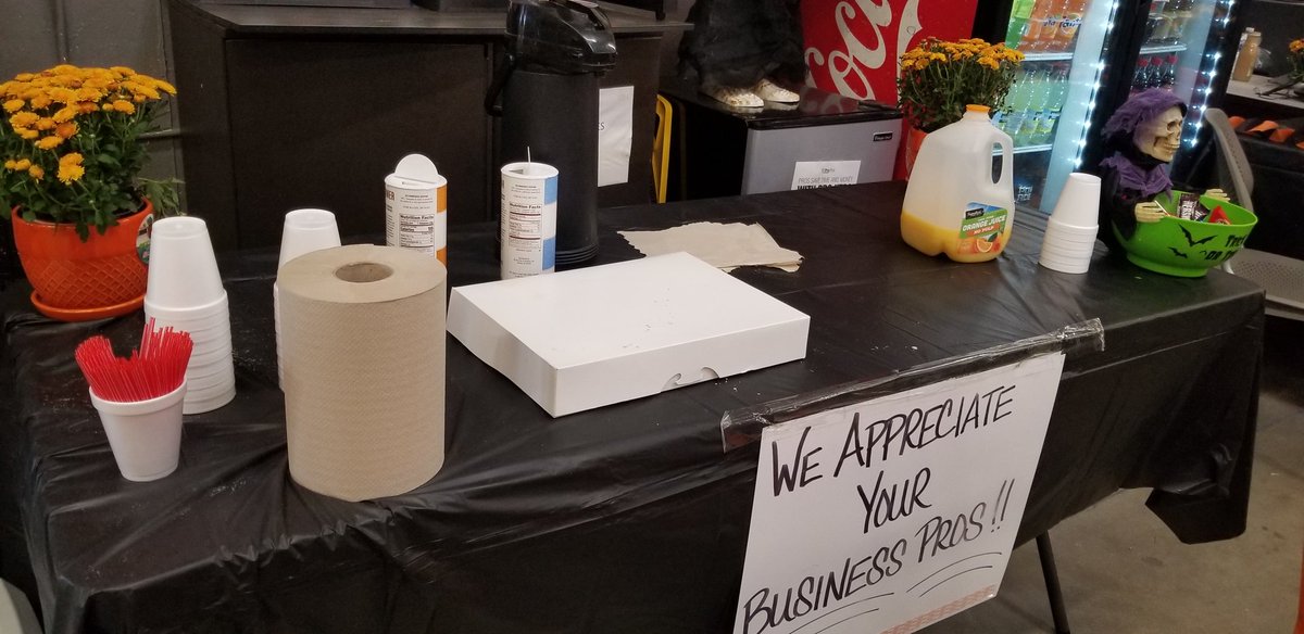 Breakfast for the pros