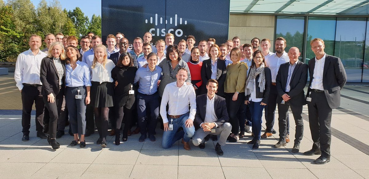 Nothing like spending time with a rock star team to get energized! Thank you to all our sellers, engineers, specialists, our CSAP teams and of course our leaders. The future is bright! #WeAreCisco #Lovewhereyouwork